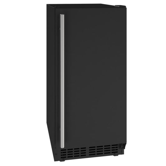 U-LINE ACR115 15" Black Solid Crescent Ice Maker