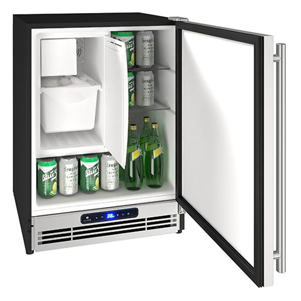 U-LINE ARI121 21" Stainless Solid Refrigerator/Ice Maker
