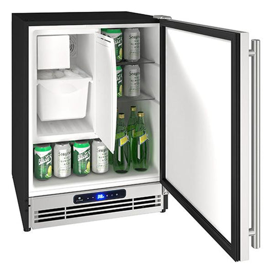 U-LINE ARI121 21" Stainless Solid Refrigerator/Ice Maker