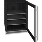 U-LINE HBV024 24" Stainless Frame Beverage Center