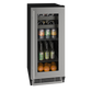 U-LINE HBV115 15" Stainless Frame Beverage Center