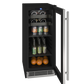 U-LINE HBV115 15" Stainless Frame Beverage Center