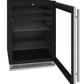 U-LINE HBV124 24" Stainless Frame Beverage Center