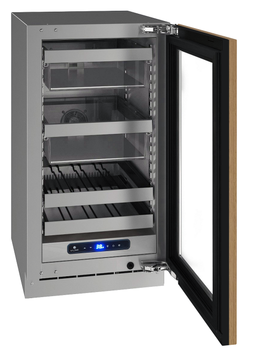 U-LINE HBV518 18" Integrated Frame Beverage Center With Field Reversible Door