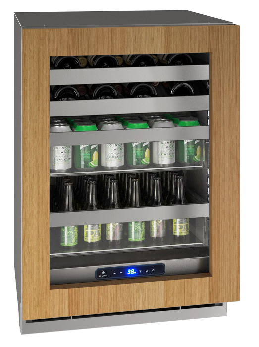 U-LINE HBV524 24" Integrated Frame Beverage Center With Field Reversible Door