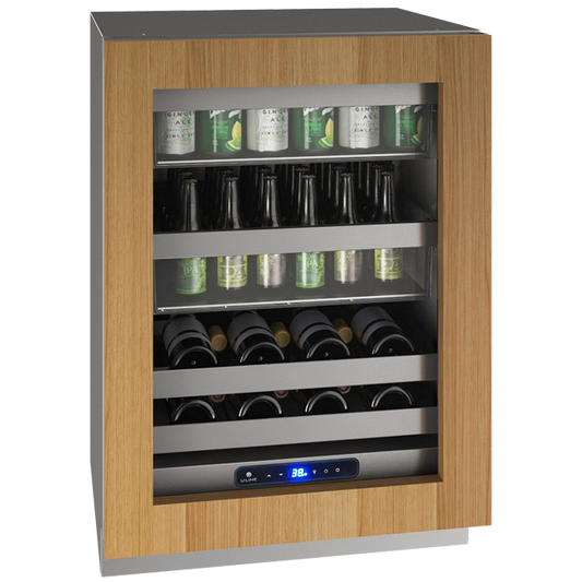 U-LINE HBV524 24" Integrated Frame Beverage Center With Field Reversible Door