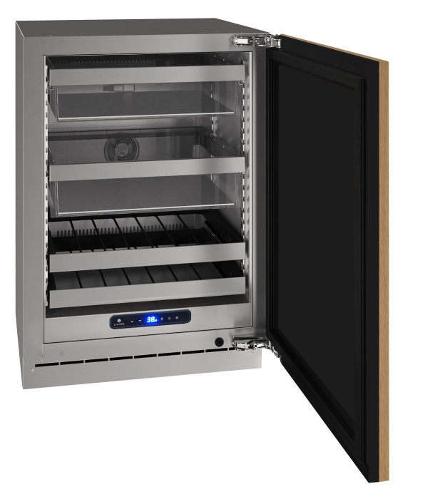 U-LINE HBV524 24" Integrated Solid Beverage Center With Field Reversible Door