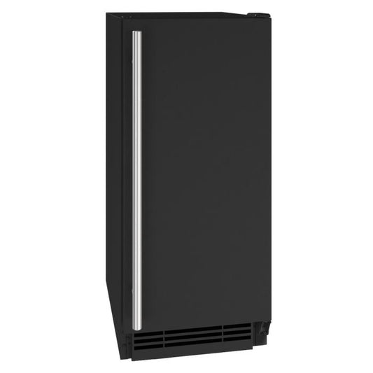 U-LINE HCL115 15" Black Solid Clear Ice Machine