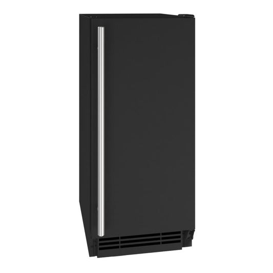 U-LINE HCP115 15" Black Solid Clear Ice Machine With Pump