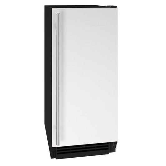 U-LINE HCP115 15" White Solid Clear Ice Machine With Pump