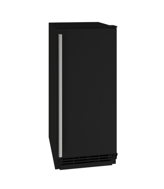 U-LINE HCR115 15" Black Solid Crescent Ice Maker