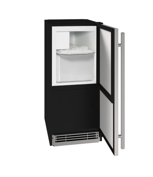 U-LINE HCR115 15" Stainless Solid Crescent Ice Maker