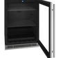U-LINE HRE124 24" Stainless Frame Refrigerator