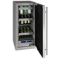 U-LINE HRE515 15" Stainless Solid Refrigerator