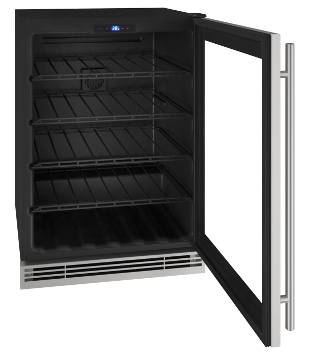 U-LINE HWC024 24" Stainless Frame Wine Refrigerator