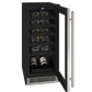 U-LINE HWC115 15" Stainless Frame Wine Refrigerator