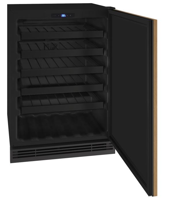 U-LINE HWC124 24" Integrated Solid Wine Refrigerator