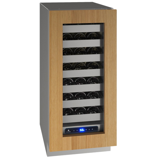 U-LINE HWC515 15" Integrated Frame Wine Refrigerator With Reversible Door