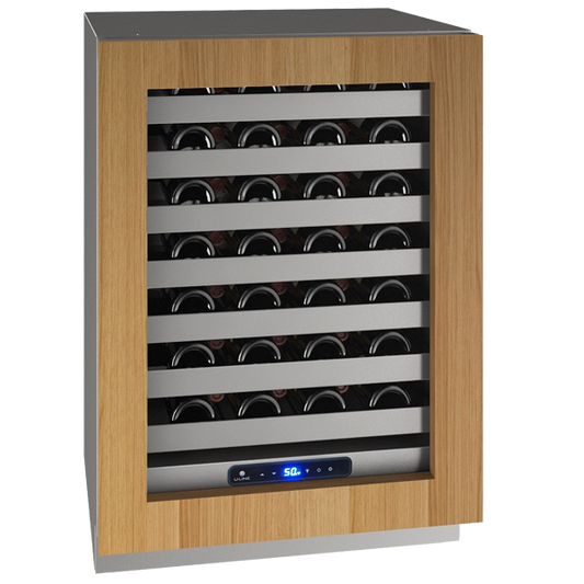 U-LINE HWC524 24" Integrated Frame Wine Refrigerator With Reversible Door