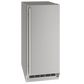 U-LINE OCR115 15" Stainless Solid Crescent Ice Maker