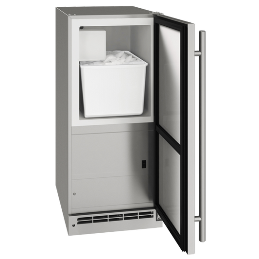 U-LINE OCR115 15" Stainless Solid Crescent Ice Maker