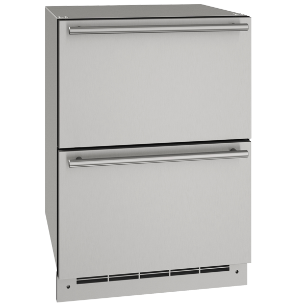 U-LINE ODR124 24" Stainless Solid Refrigerator Drawers