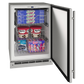 U-LINE OFZ124 24" Stainless Solid Convertible Freezer