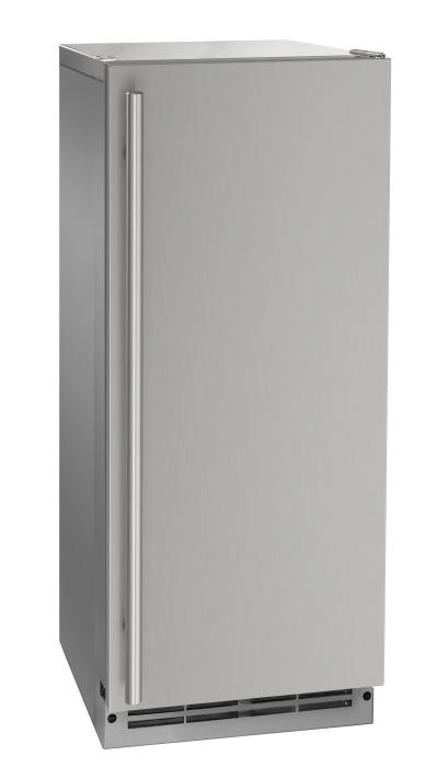 U-LINE ONP115 15" Stainless Solid Outdoor Nugget Ice Machine