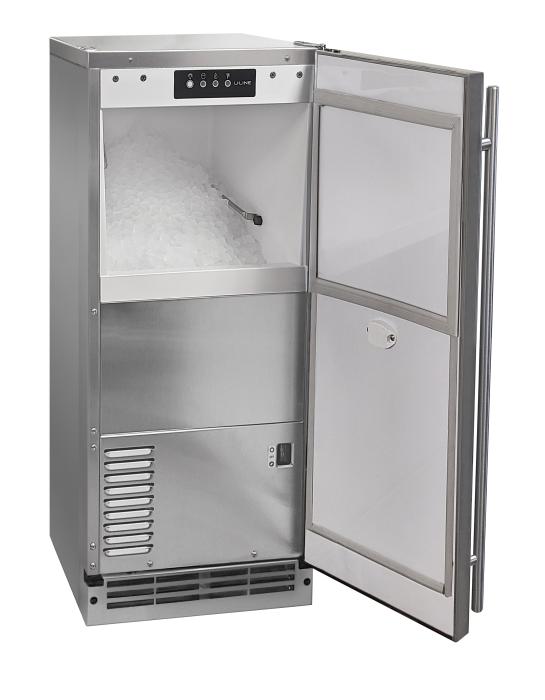 U-LINE ONP115 15" Stainless Solid Outdoor Nugget Ice Machine