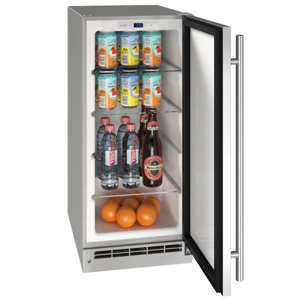 U-LINE ORE115 15" Stainless Solid Refrigerator