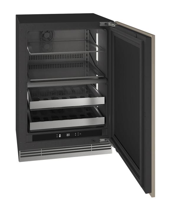 U-LINE URBD324 Home 24" Integrated Solid Frame Dual-Zone Beverage Center