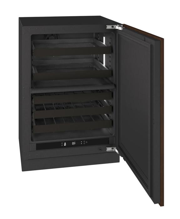 U-LINE URBD424 Seamless 24" Dual-Zone Integrated Solid Frame Beverage Center