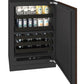 U-LINE URBD424 Seamless 24" Dual-Zone Integrated Solid Frame Beverage Center