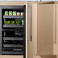 U-LINE URBD424 Seamless 24" Dual-Zone Integrated Solid Frame Beverage Center
