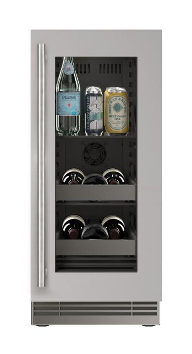 U-LINE URBV315 Home 15" Stainless Steel Frame Beverage Center