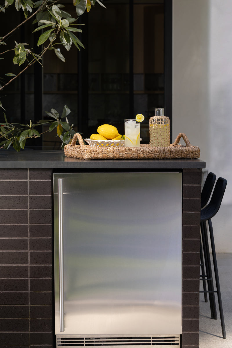 U-LINE URBV324 Home 24" Integrated Solid Frame Beverage Center