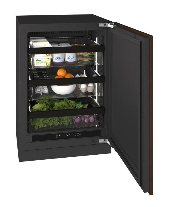 U-LINE URRE424 Seamless 24" Integrated Solid Frame Refrigerator