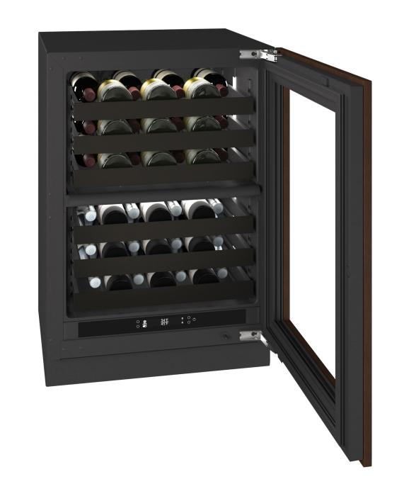 U-LINE URWD424 Seamless 24" Integrated Frame Dual-Zone Wine Refrigerator