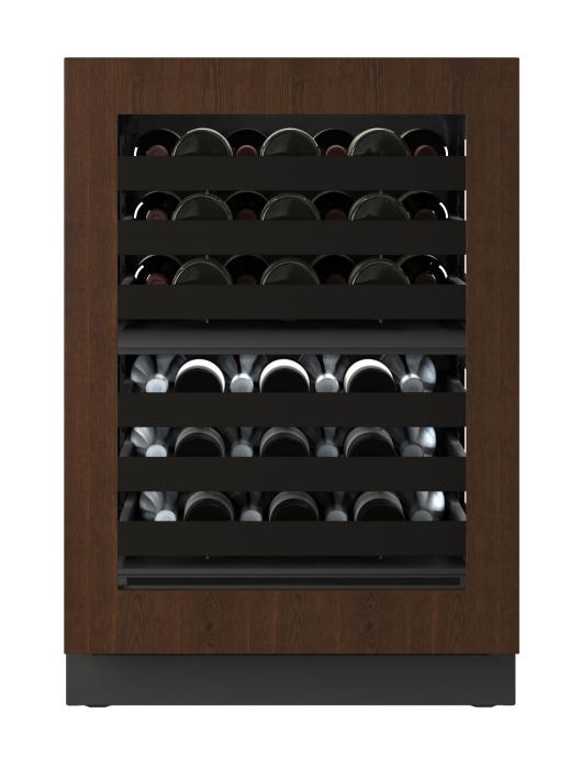 U-LINE URWD424 Seamless 24" Integrated Frame Dual-Zone Wine Refrigerator