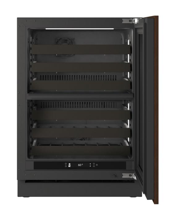U-LINE URWD424 Seamless 24" Integrated Solid Frame Dual-Zone Wine Refrigerator
