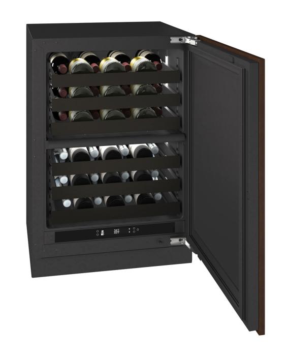 U-LINE URWD424 Seamless 24" Integrated Solid Frame Dual-Zone Wine Refrigerator