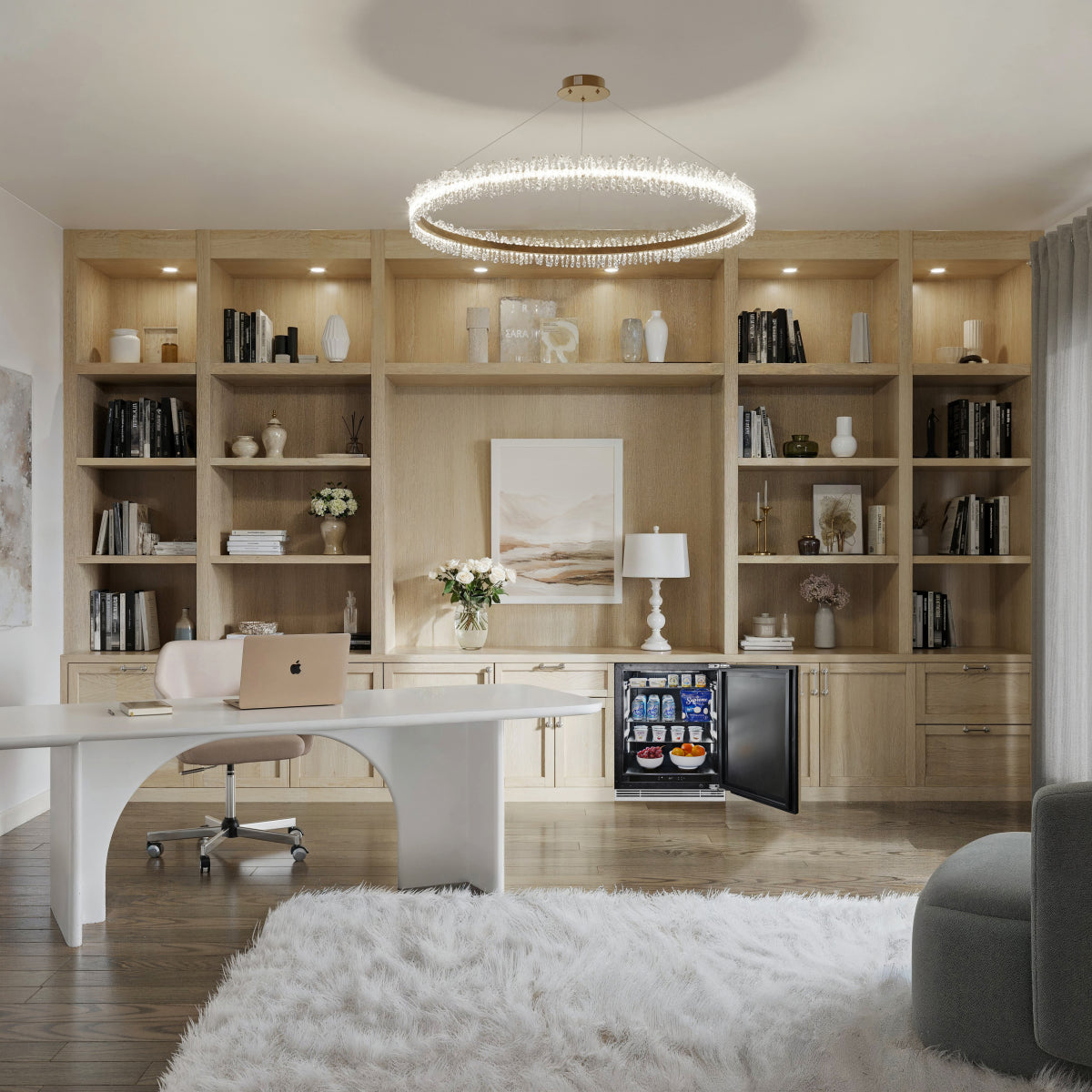 U-LINE URRE324 Home 24" Integrated Solid Frame Refrigerator