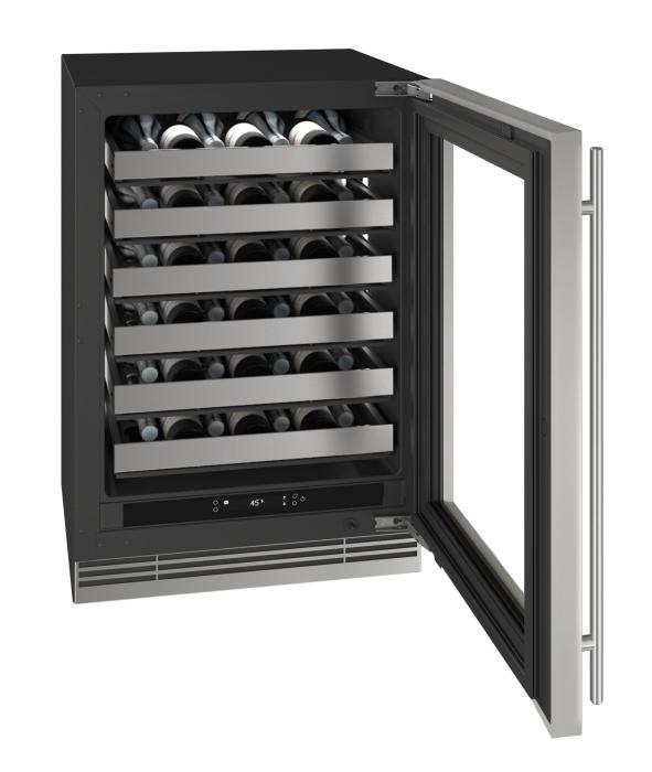 U-LINE URWC324 Home 24" Stainless Steel Frame Wine Refrigerator