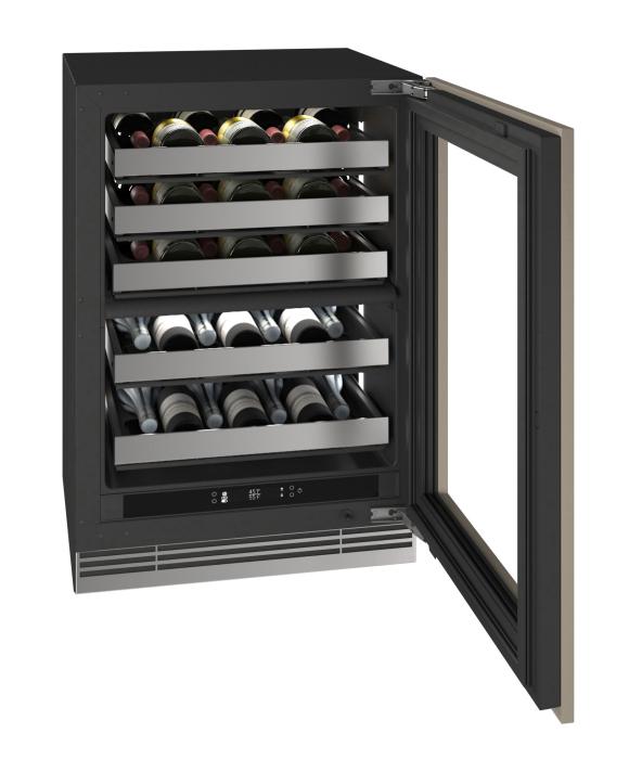 U-LINE URWD324 Home 24" Integrated Frame Dual-Zone Wine Refrigerator