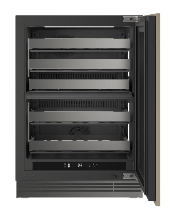 U-LINE URWD324 Home 24" Integrated Solid Frame Dual-Zone Wine Refrigerator
