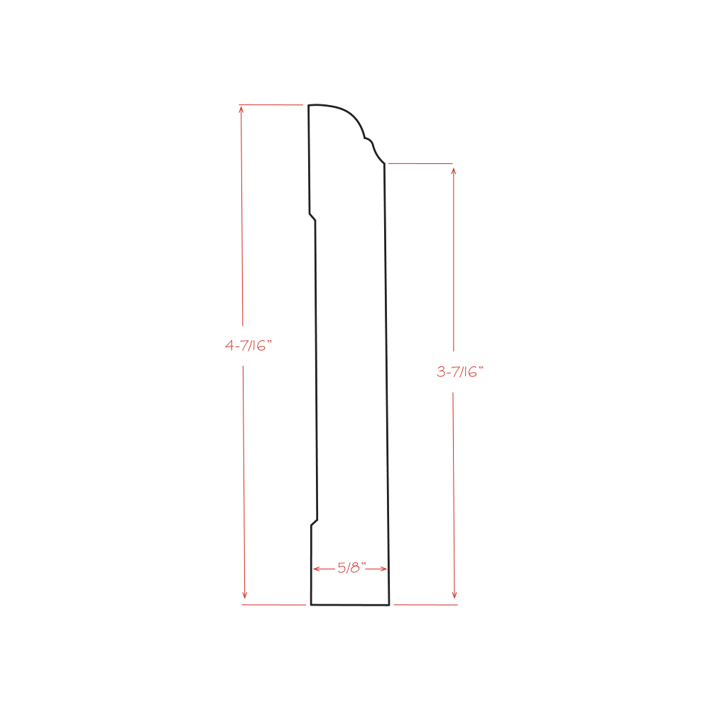 US Cabinet Depot Verona Pure Blanc 84" Furniture Base Moulding (VPB-FBM8:Cut84)
