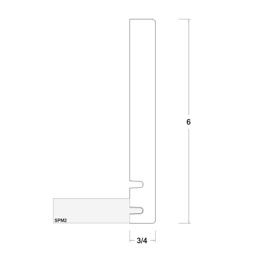 US Cabinet Depot Verona Pure Blanc 96" Crown Extension Moulding (VPB-MPF6)