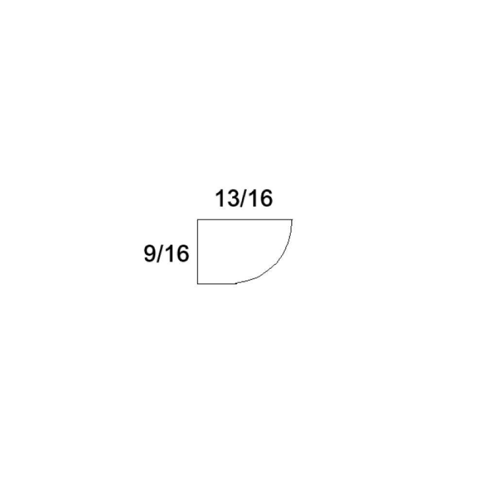 US Cabinet Depot Verona Pure Blanc 96" Shoe Moulding (VPB-SHM8)
