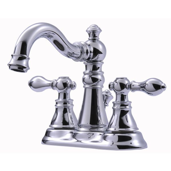 Ultra Faucets Centerset Chrome Lavatory Faucet-UF45110