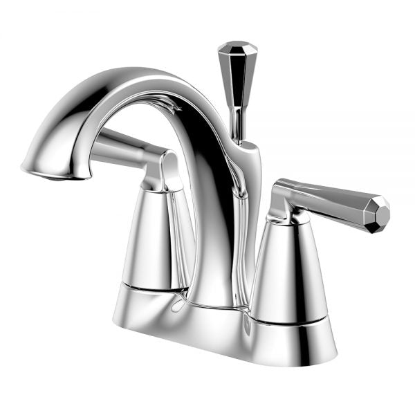 Ultra Faucets Centerset Chrome Lavatory Faucet-UF45910